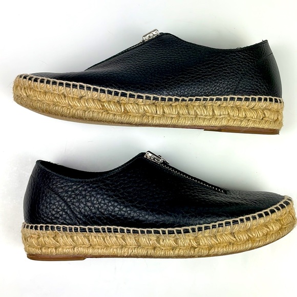 Alexander Wang Black Devon Zip Leather Platform - Picture 6 of 14